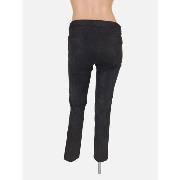 Helmut Lang Patina Stretch Leather Pant Size 0 XS Womens Bismuth $1200 - Picture 9 of 12
